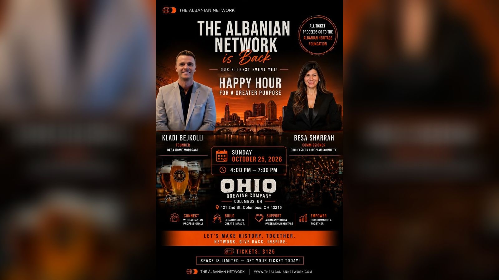 The Albanian Network: Happy Hour for a Greater Purpose