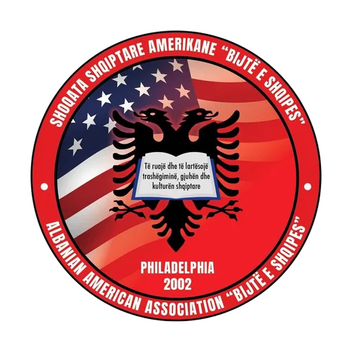 Bijte e Shqipes (Sons of the Eagle) — National Albanian Social Cultural Association logo